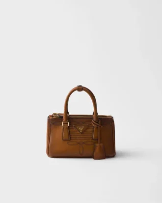 Bolso de cuero Prada Galleria Mini
