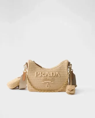 Bolso de ganchillo Prada Re-Edition 2005