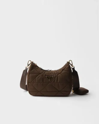 Bolso de hombro acolchado de Re-Nylon