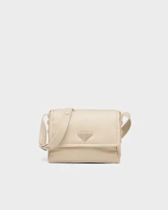 Bolso de hombro acolchado pequeño de Re-Nylon Prada Traveller