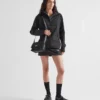 Bolso de hombro acolchado pequeño de Re-Nylon Prada Traveller