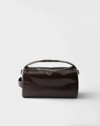 Bolso de hombro de cuero