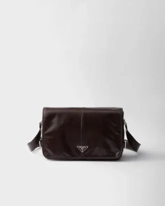 Bolso de hombro de cuero