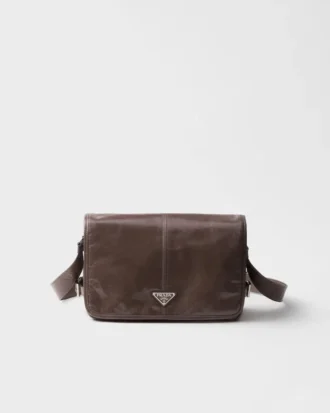 Bolso de hombro de cuero
