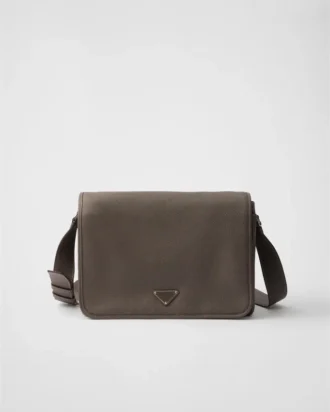 Bolso de hombro de cuero