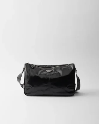 Bolso de hombro de cuero