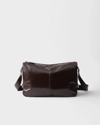 Bolso de hombro de cuero