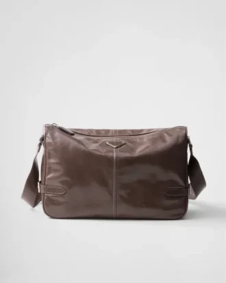 Bolso de hombro de cuero