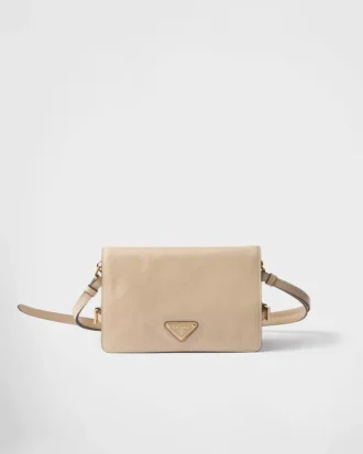 Bolso de hombro de cuero