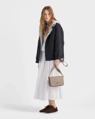 Bolso de hombro de cuero
