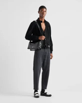 Bolso de hombro de cuero