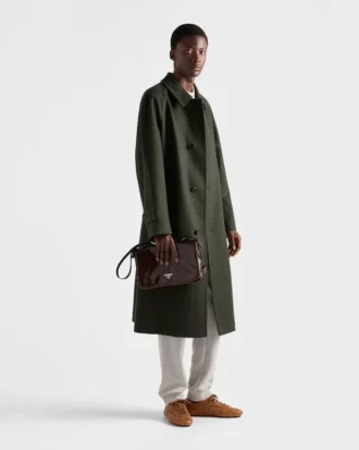 Bolso de hombro de cuero