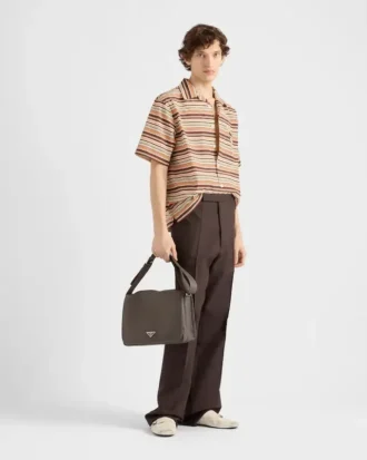 Bolso de hombro de cuero