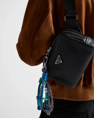 Bolso de hombro de cuero
