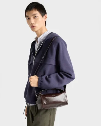 Bolso de hombro de cuero