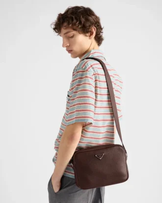 Bolso de hombro de cuero
