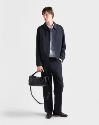 Bolso de hombro de cuero