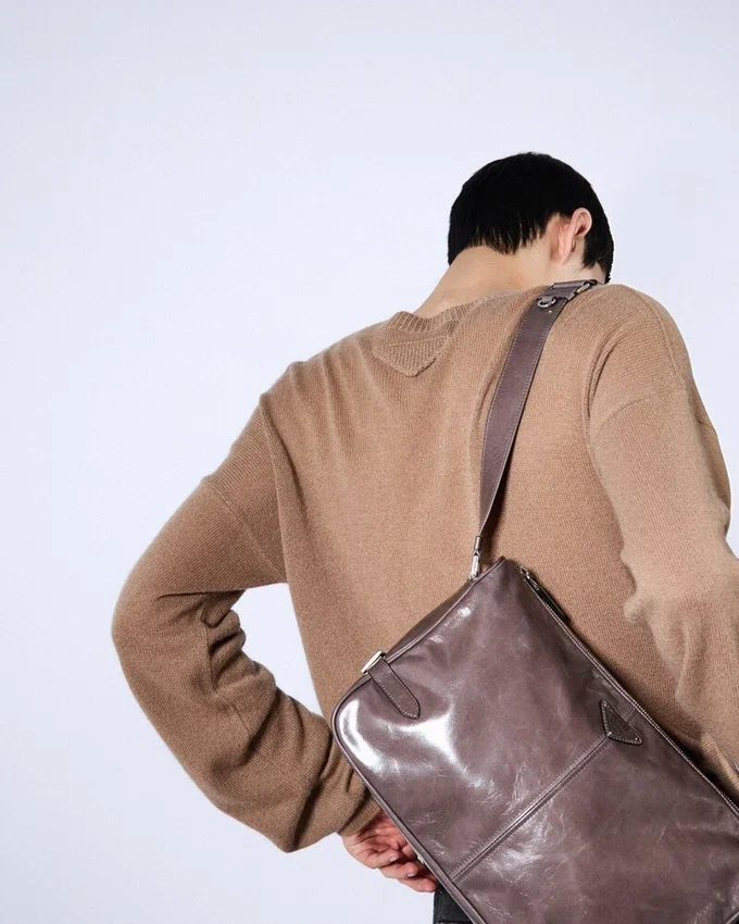 Bolso de hombro de cuero Bolso de hombro de cuero