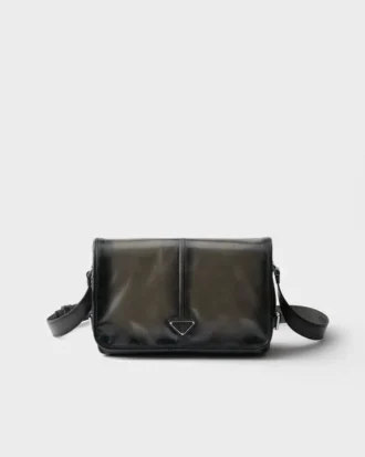 Bolso de hombro de cuero envejecido
