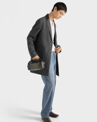 Bolso de hombro de cuero envejecido