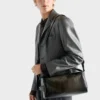 Bolso de hombro de cuero envejecido Bolso de hombro de cuero envejecido