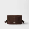 Bolso de hombro de gamuza Bolso de hombro de gamuza