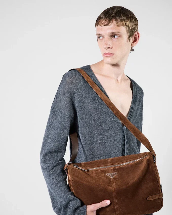 Bolso de hombro de gamuza Bolso de hombro de gamuza