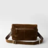 Bolso de hombro de gamuza Bolso de hombro de gamuza
