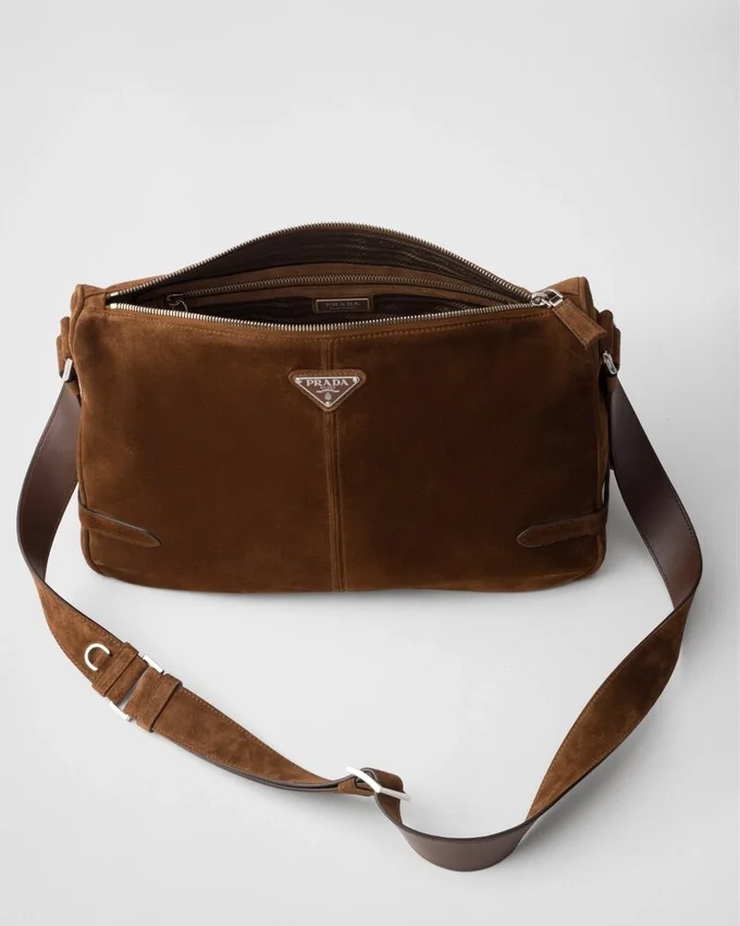 Bolso de hombro de gamuza Bolso de hombro de gamuza