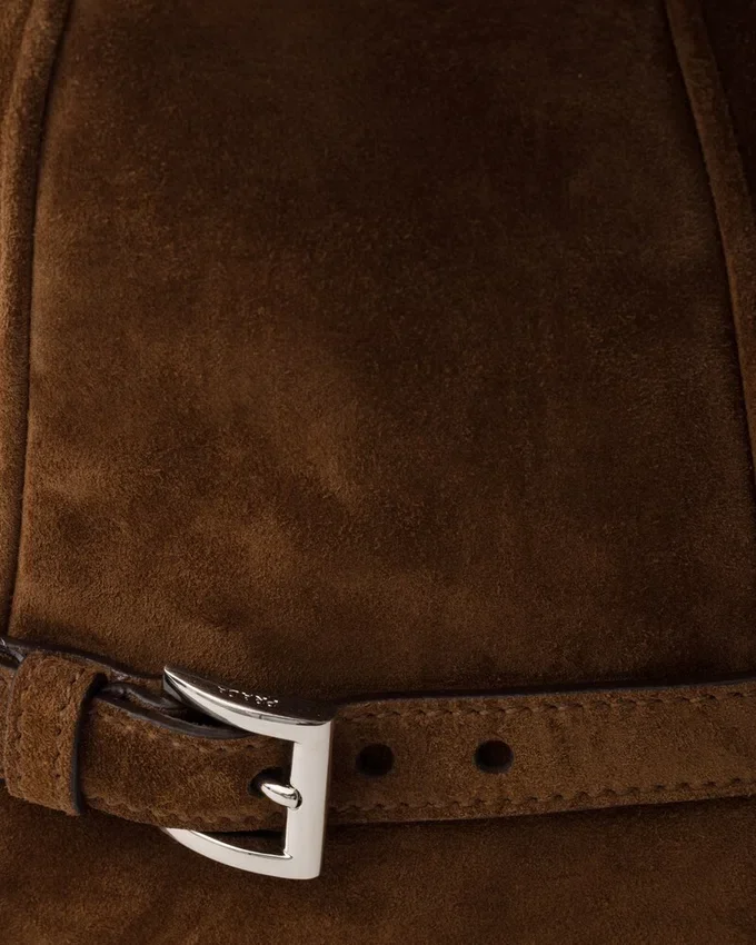 Bolso de hombro de gamuza Bolso de hombro de gamuza