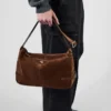 Bolso de hombro de gamuza Bolso de hombro de gamuza