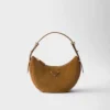Bolso de hombro de gamuza Prada Arqua Bolso de hombro de gamuza Prada Arqua