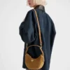 Bolso de hombro de gamuza Prada Arqua Bolso de hombro de gamuza Prada Arqua