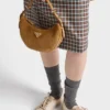 Bolso de hombro de gamuza Prada Arqua Bolso de hombro de gamuza Prada Arqua