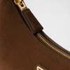 Bolso de hombro de gamuza Prada Arqua Bolso de hombro de gamuza Prada Arqua