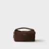 Bolso de hombro de piel de gamuza Bolso de hombro de piel de gamuza