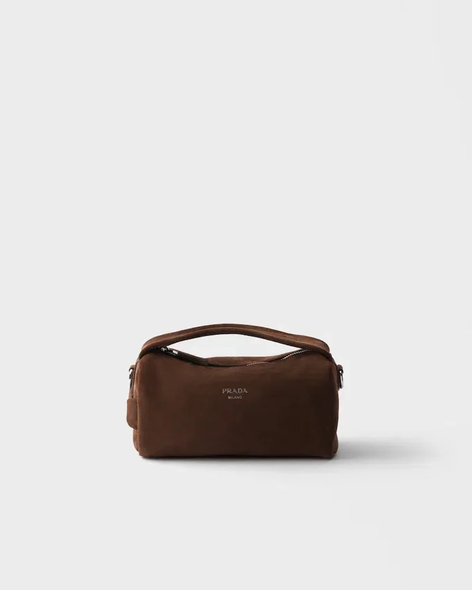Bolso de hombro de piel de gamuza Bolso de hombro de piel de gamuza