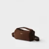 Bolso de hombro de piel de gamuza Bolso de hombro de piel de gamuza