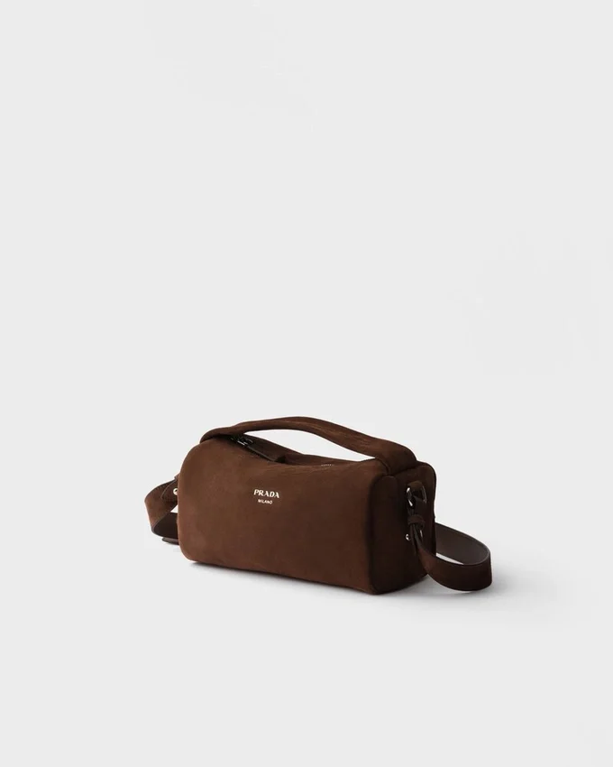 Bolso de hombro de piel de gamuza Bolso de hombro de piel de gamuza