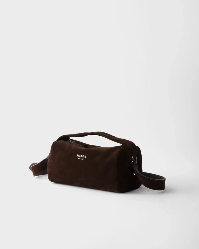 Bolso de hombro de piel de gamuza Bolso de hombro de piel de gamuza