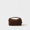 Bolso de hombro de piel de gamuza Bolso de hombro de piel de gamuza