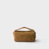 Bolso de hombro de piel de gamuza Bolso de hombro de piel de gamuza