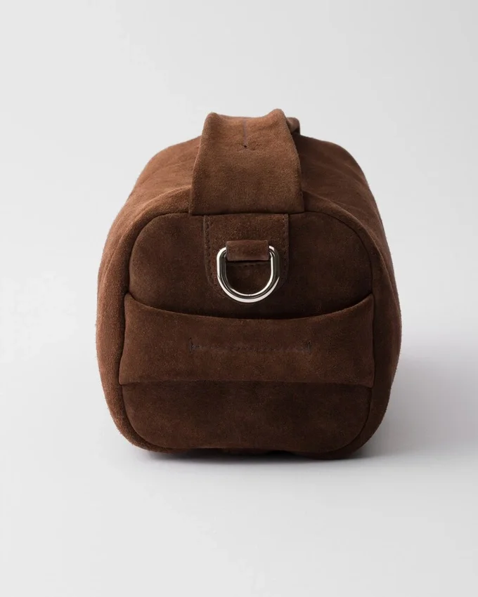Bolso de hombro de piel de gamuza Bolso de hombro de piel de gamuza