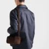 Bolso de hombro de piel de gamuza Bolso de hombro de piel de gamuza