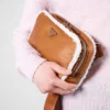 Bolso de hombro de piel de oveja Bolso de hombro de piel de oveja