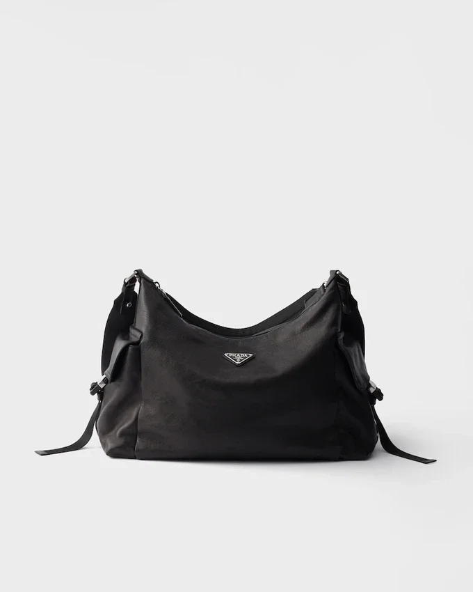 Bolso de hombro de piel Explore de Prada Bolso de hombro de piel Explore de Prada