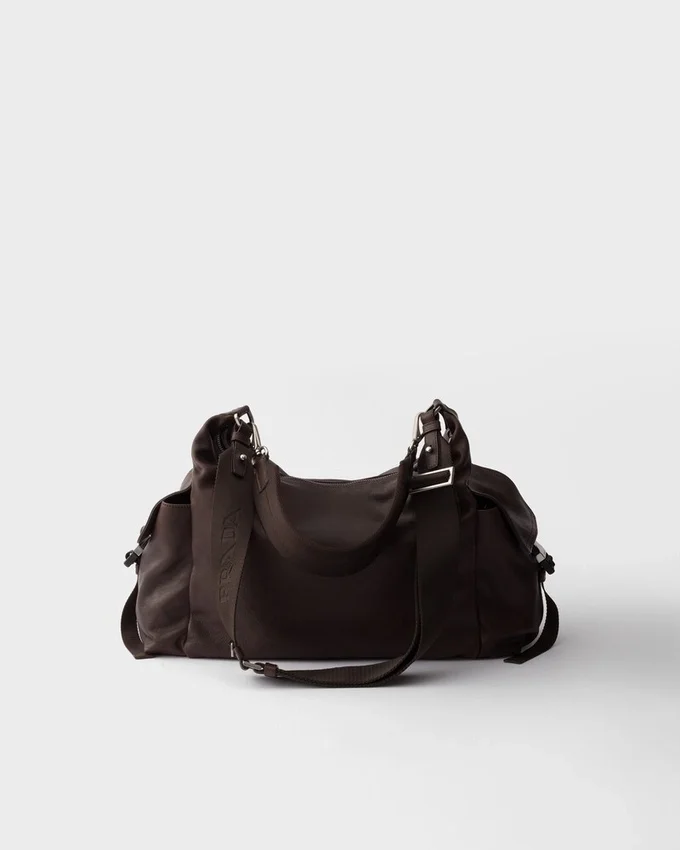 Bolso de hombro de piel Explore de Prada Bolso de hombro de piel Explore de Prada