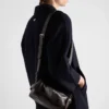 Bolso de hombro de piel napa Bolso de hombro de piel napa
