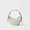 Bolso de hombro de piel Prada Arqua Mini Bolso de hombro de piel Prada Arqua Mini
