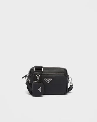 Bolso de hombro de piel Saffiano